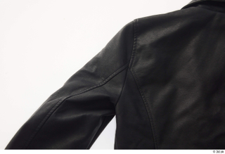 Clothes   292 black leather jacket casual clothing 0003.jpg